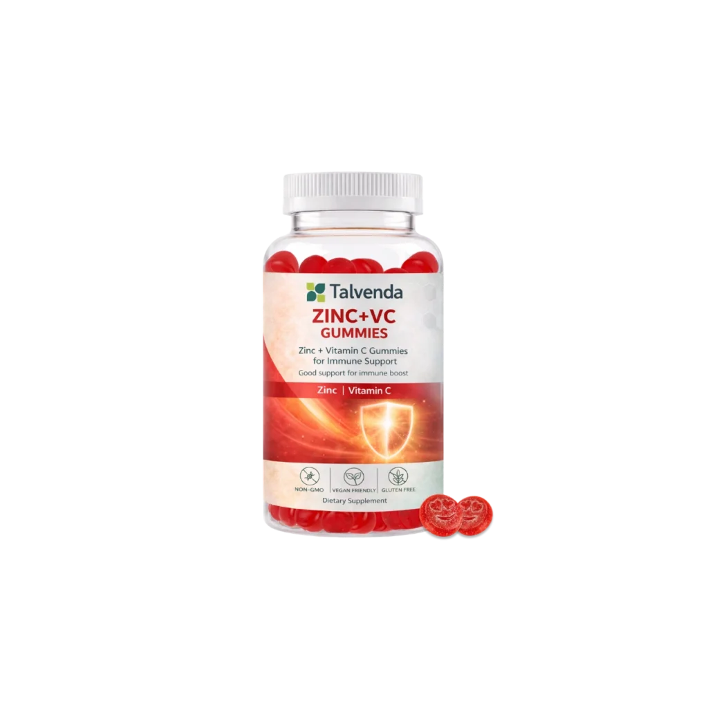 Zinc + Vitamin C Gummies for Immune Support