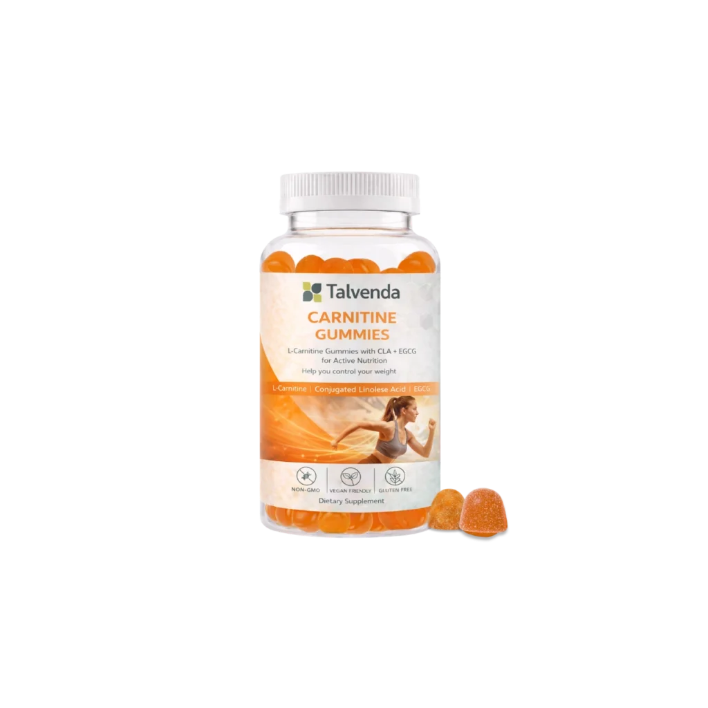 L-Carnitine Gummies with CLA + EGCG for Active Nutrition