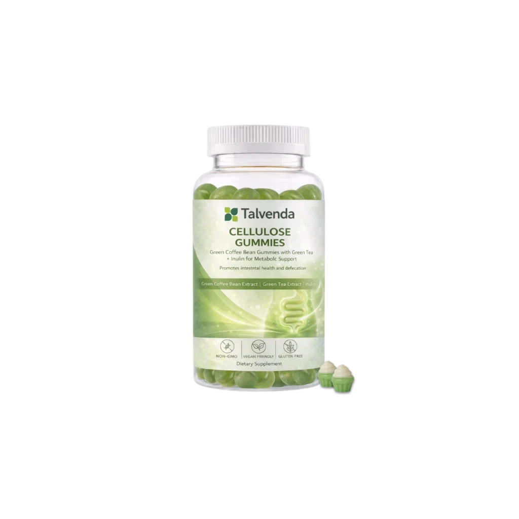 Green Coffee Bean Gummies with Green Tea + Inulin for Metabolic Support