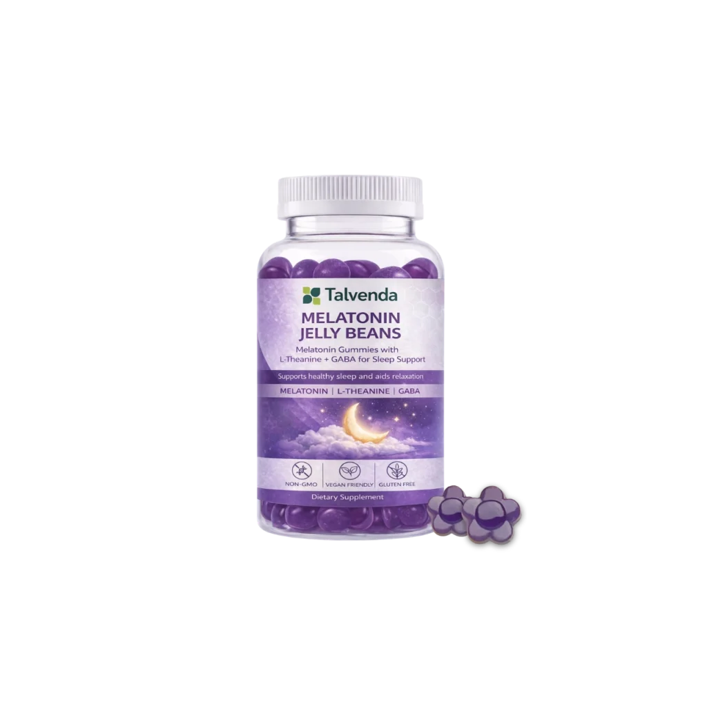 Melatonin Gummies with L-Theanine + GABA for Sleep Support