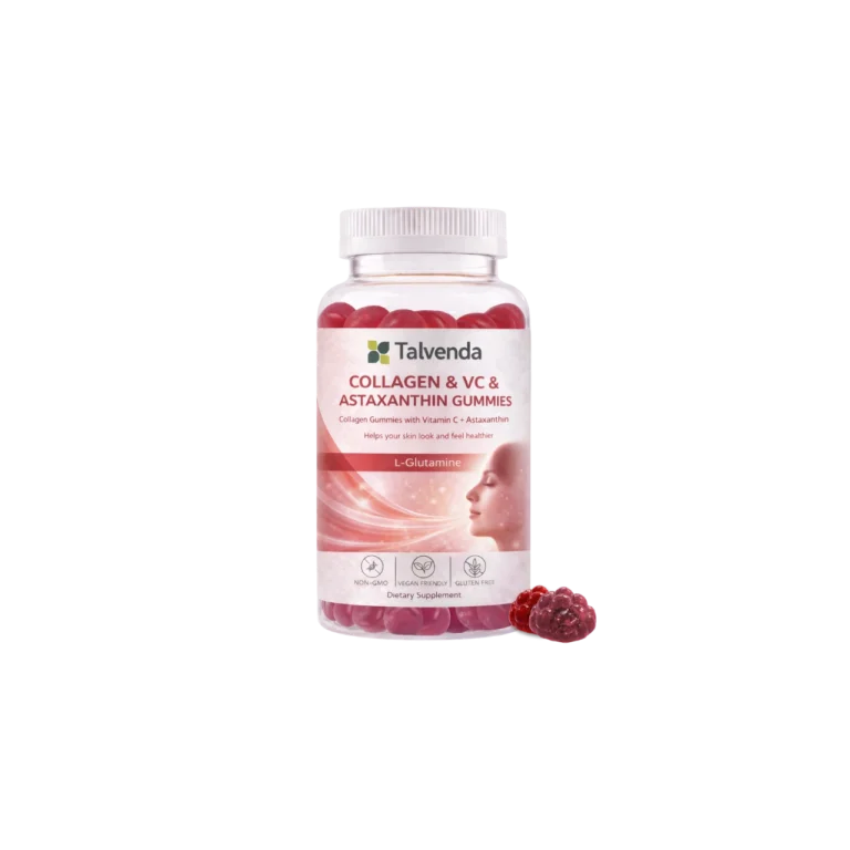 Collagen Gummies with Vitamin C + Astaxanthin for Skin Wellness