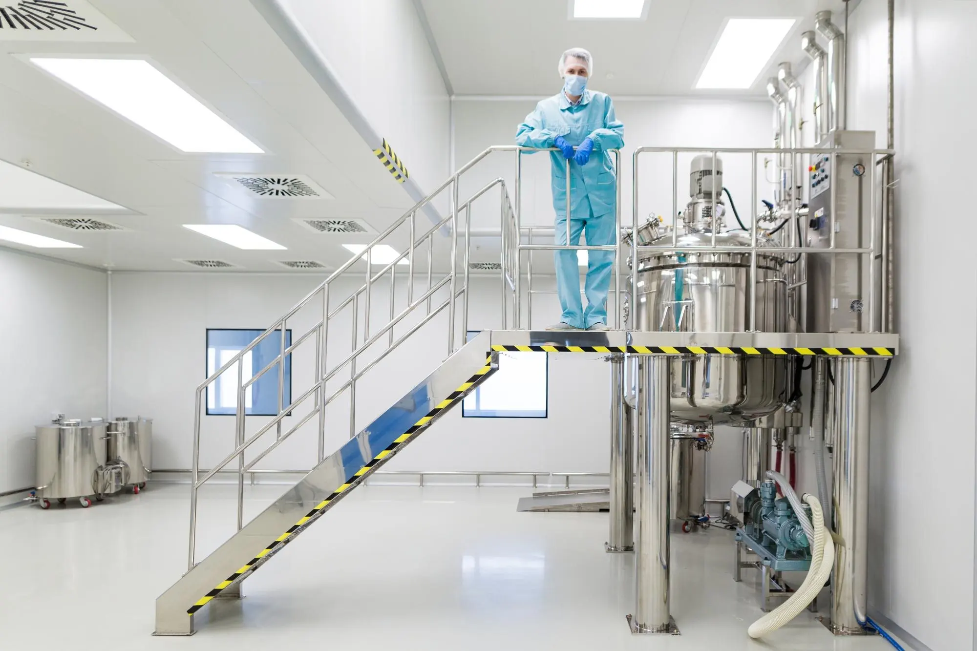 GMP-certified manufacturing facility