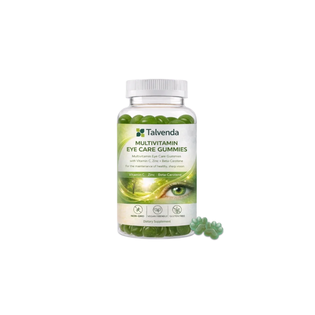 Multivitamin Eye Care Gummies with Vitamin C, Zinc + Beta-Carotene