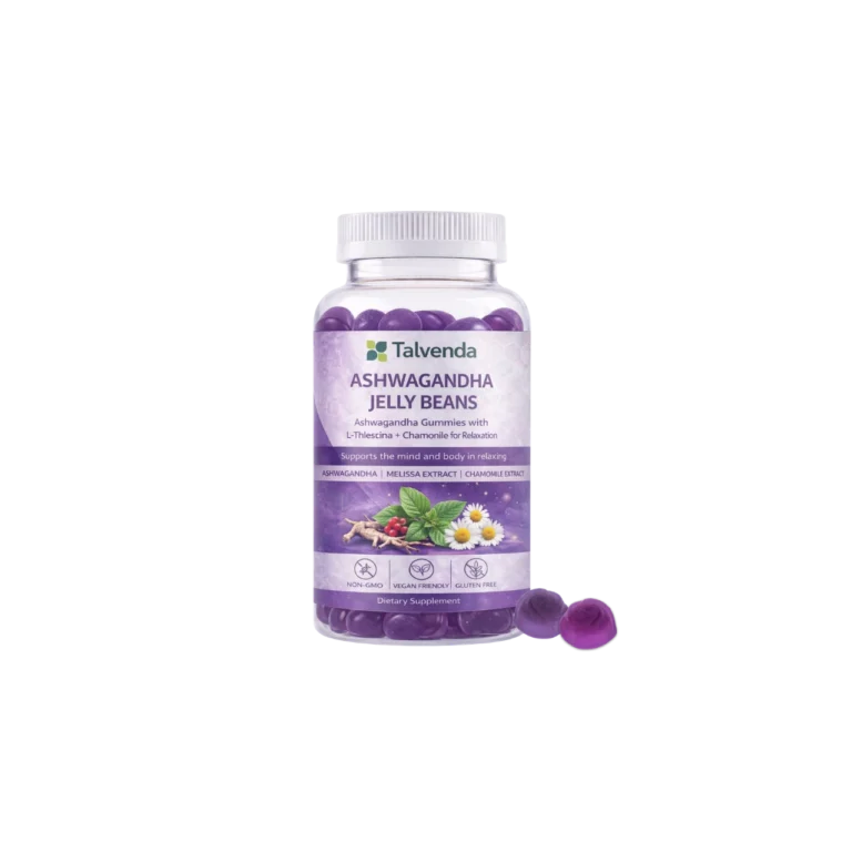 Ashwagandha Gummies with Melissa + Chamomile for Relaxation