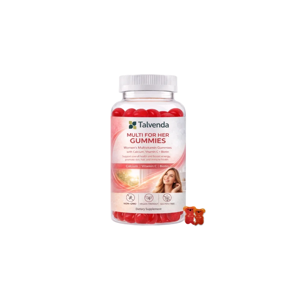 Women’s Multivitamin Gummies with Calcium, Vitamin C + Biotin