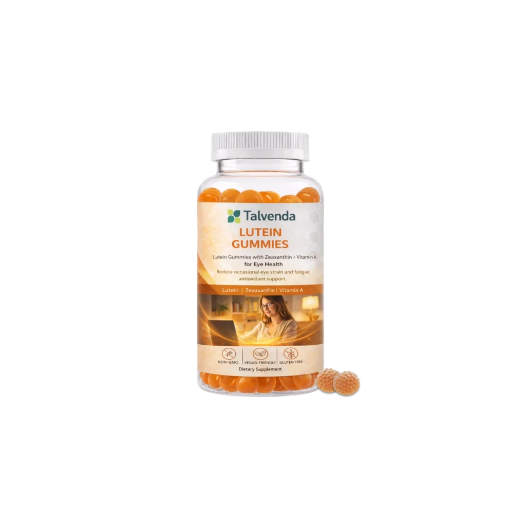 Lutein Gummies with Zeaxanthin + Vitamin A for Eye Health