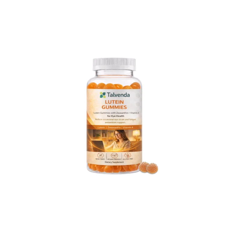 Talvenda lutein gummy bottle