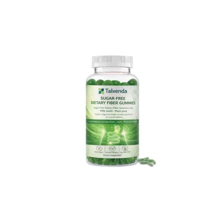 Talvenda dietary fiber gummy bottle