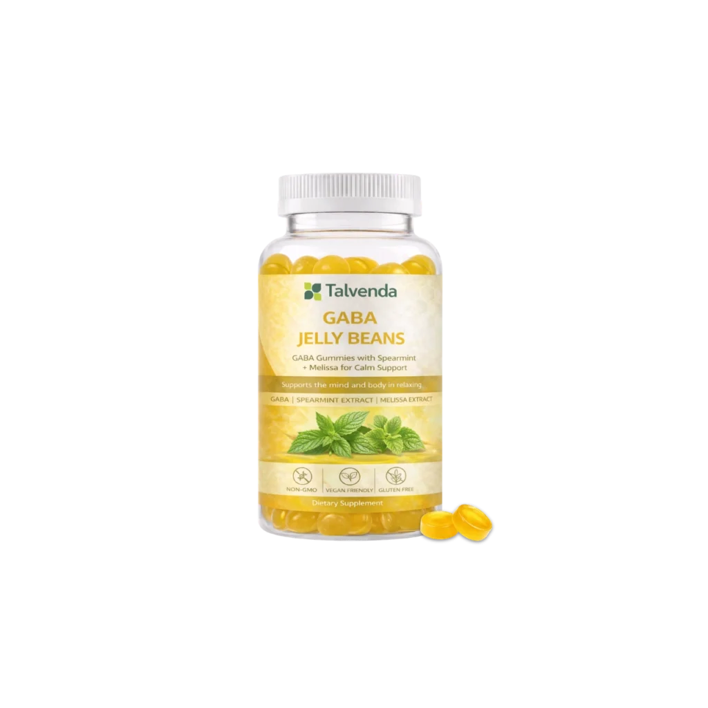 GABA Gummies with Spearmint + Melissa for Calm Support