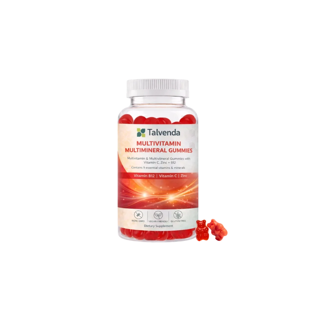 Multivitamin & Multimineral Gummies with Vitamin C, Zinc + B12