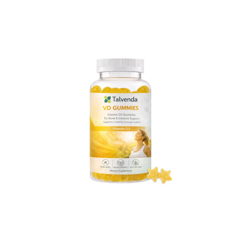 Vitamin D3 Gummies for Bone & Immune Support