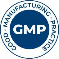 Certified to Meet GMP Standards for High-Quality Production logo