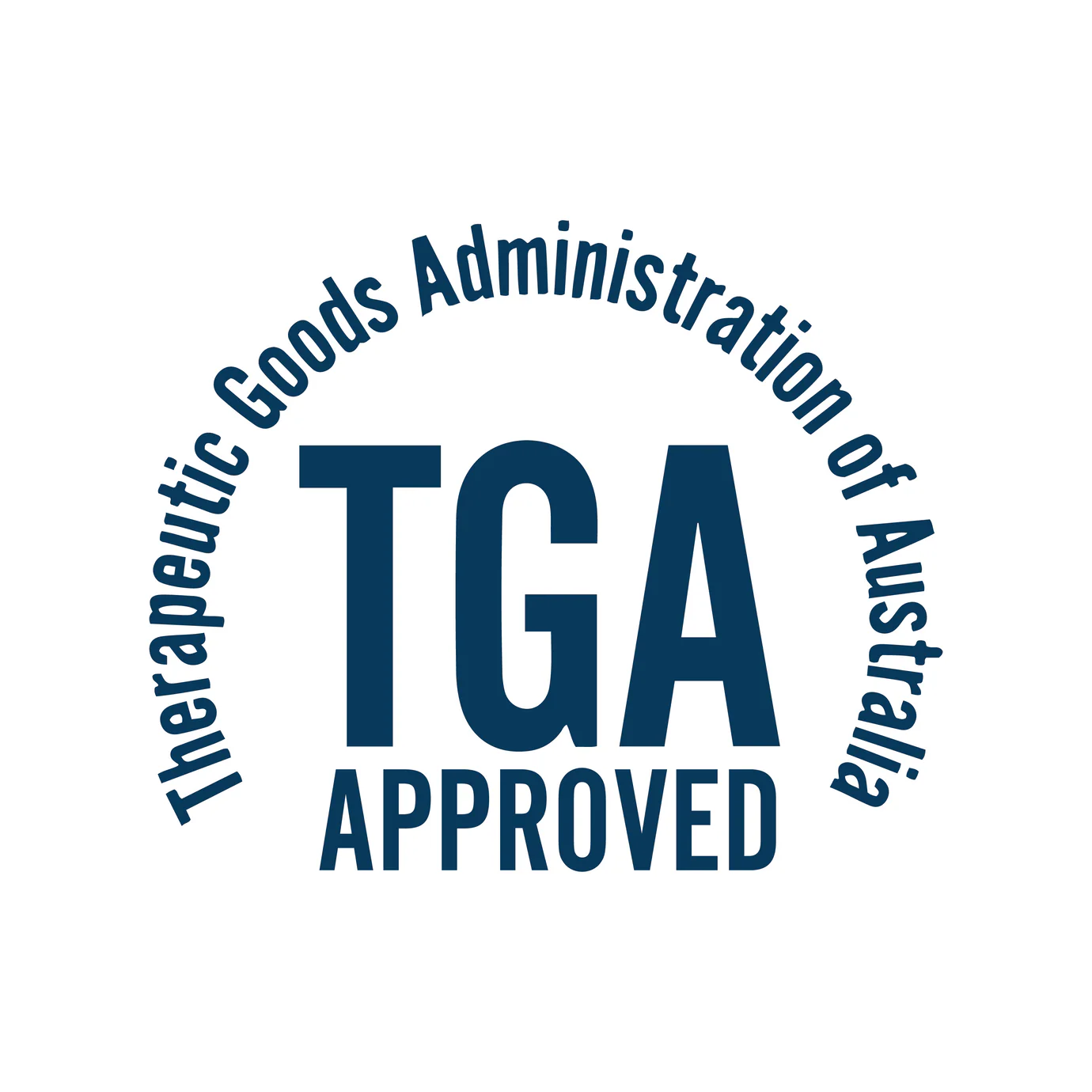 TGA Compliant for Australian Standards logo