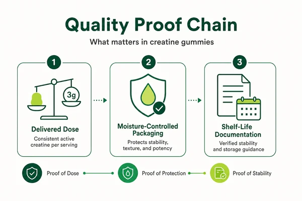 best creatine gummies dose proof market comparison 2026