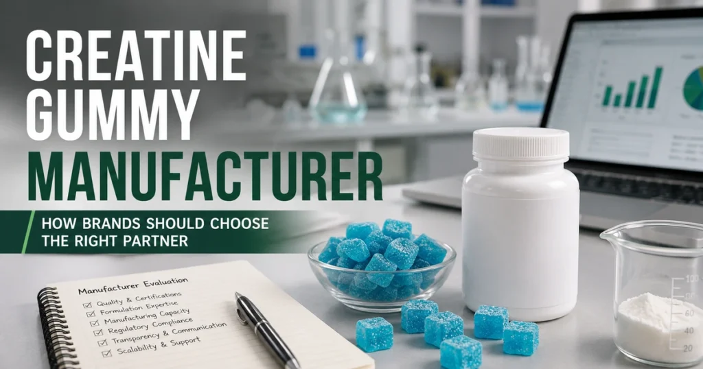 creatine gummy manufacturer featured og generated cover