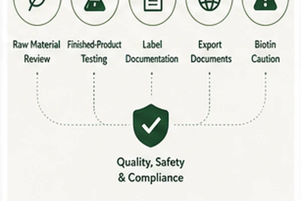 collagen biotin gummy quality assurance
