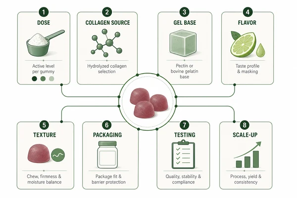 collagen gummy formulation definition