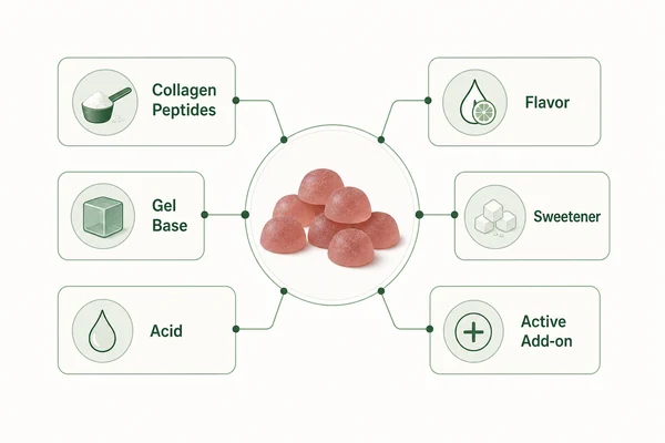 collagen gummies ingredients formulation