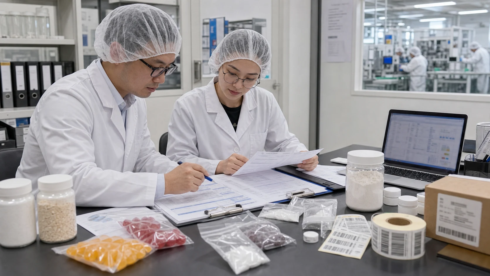 creatine gummy dosage formulation review with production documents