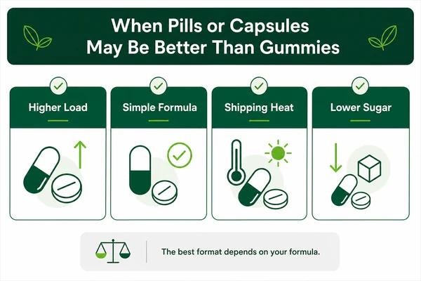 Ashwagandha capsules or pills may fit higher load formulas