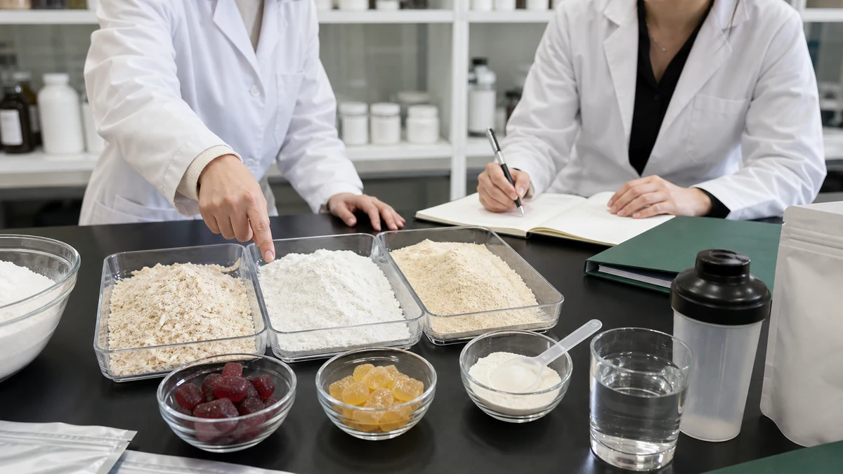 fiber raw ingredients reviewed for fiber gummies vs powder