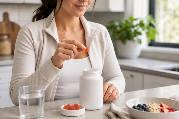 Gummy supplement taste and positioning review