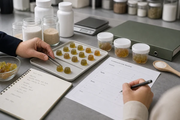 Custom gummy formulation capability review
