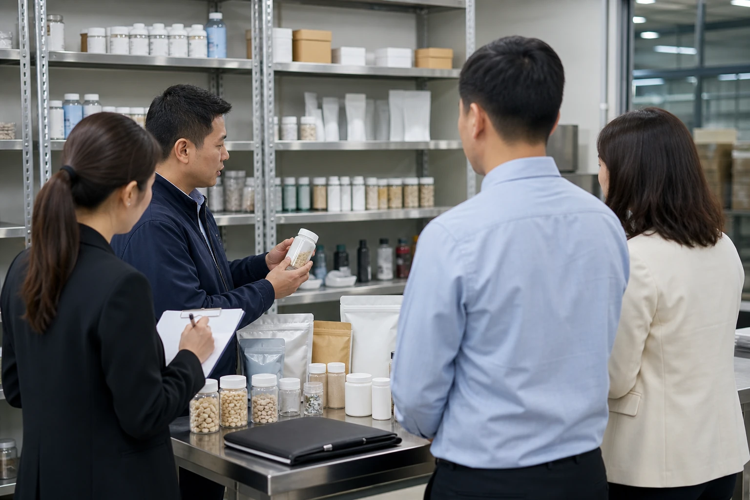 GMP supplement manufacturer selection checklist