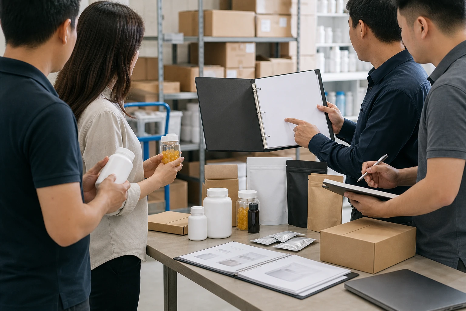 supplement manufacturer contact readiness checklist
