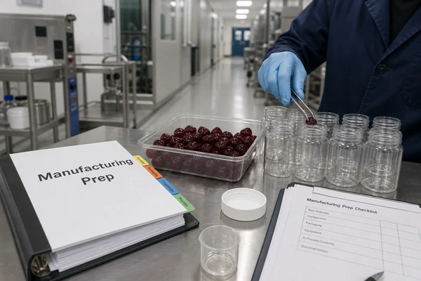 iron gummy manufacturing preparation review