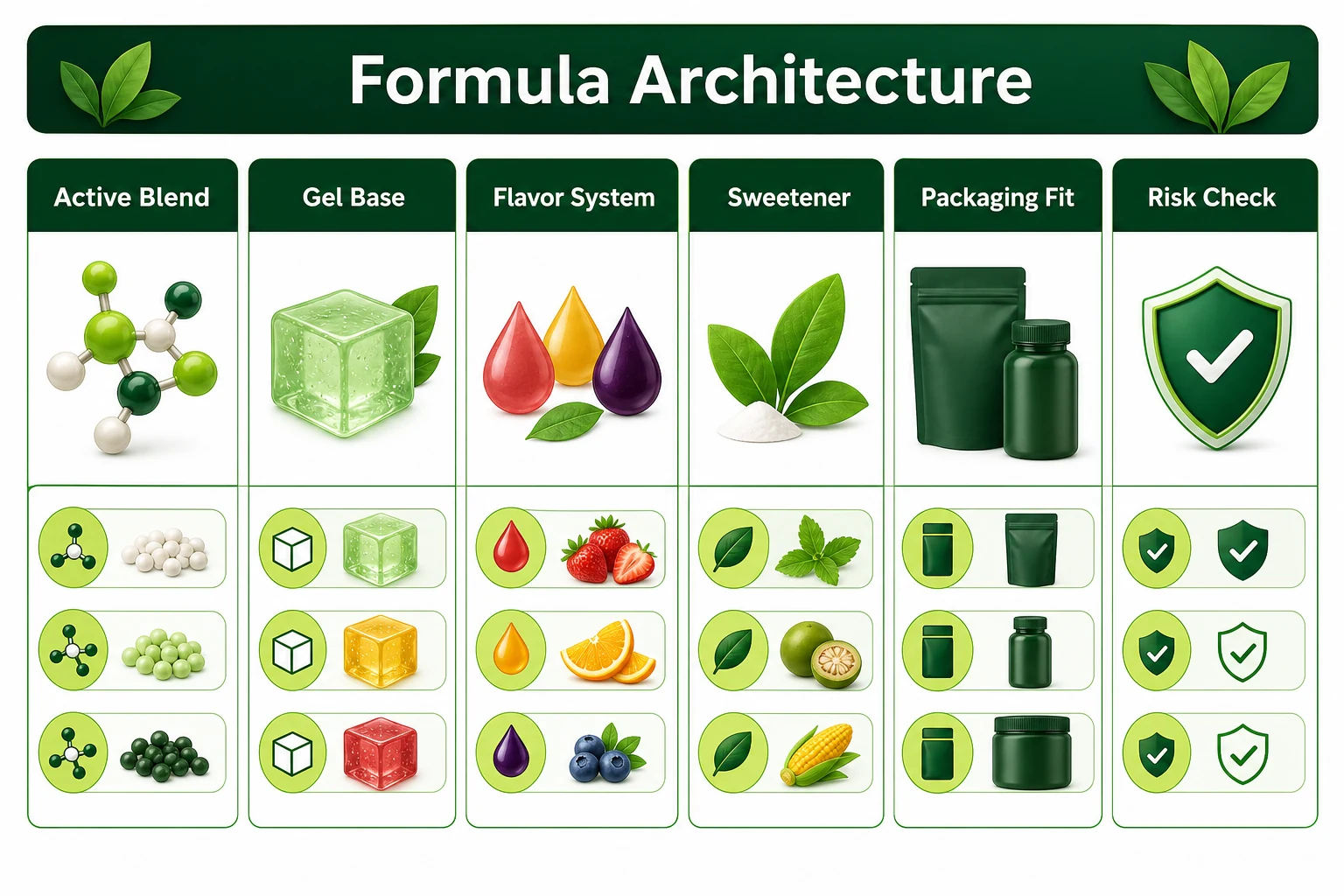 L-citrulline gummies formula architecture matrix