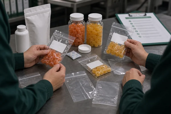 Pectin vs gelatin gummies formulation decision scene