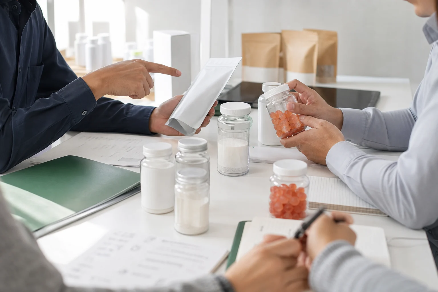 brand decision framework for powder or gummy vitamins