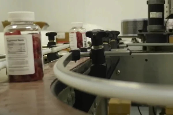 private label gummy packaging and label review before production