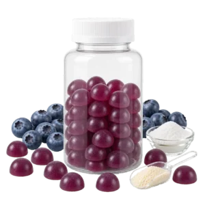 Pectin melatonin gummies from Talvenda’s in-stock gummies collection for private label sleep support supplement launches.