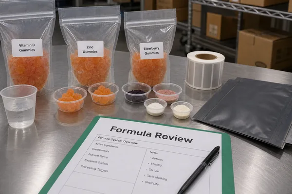 what are gummies made of ingredient formulation overview