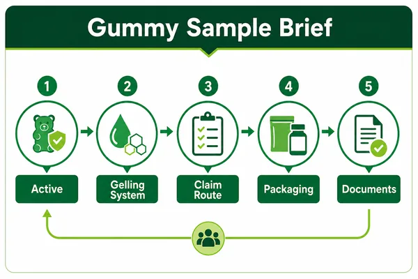 gummy manufacturer brief ingredient checklist
