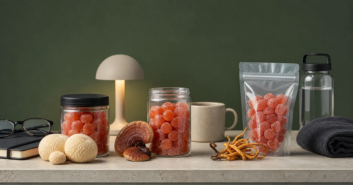 private label mushroom gummies
