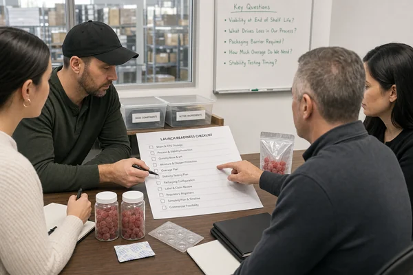 questions to ask probiotic gummies manufacturer before sampling