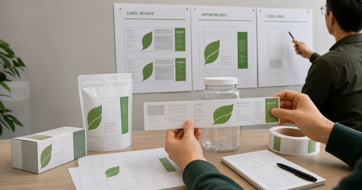 supplement packaging checklist