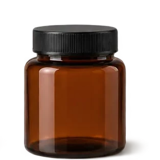 Amber Bottle — packaging format illustration
